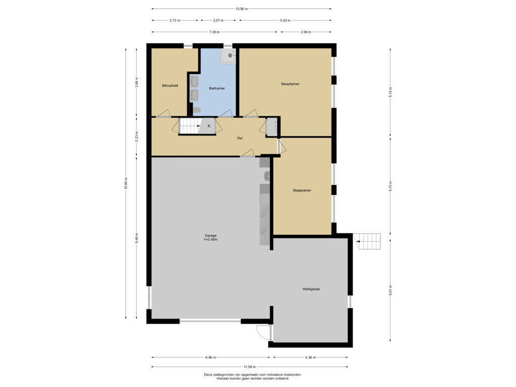 View floorplan of Souterrain of Scherpenzeelseweg 64-A