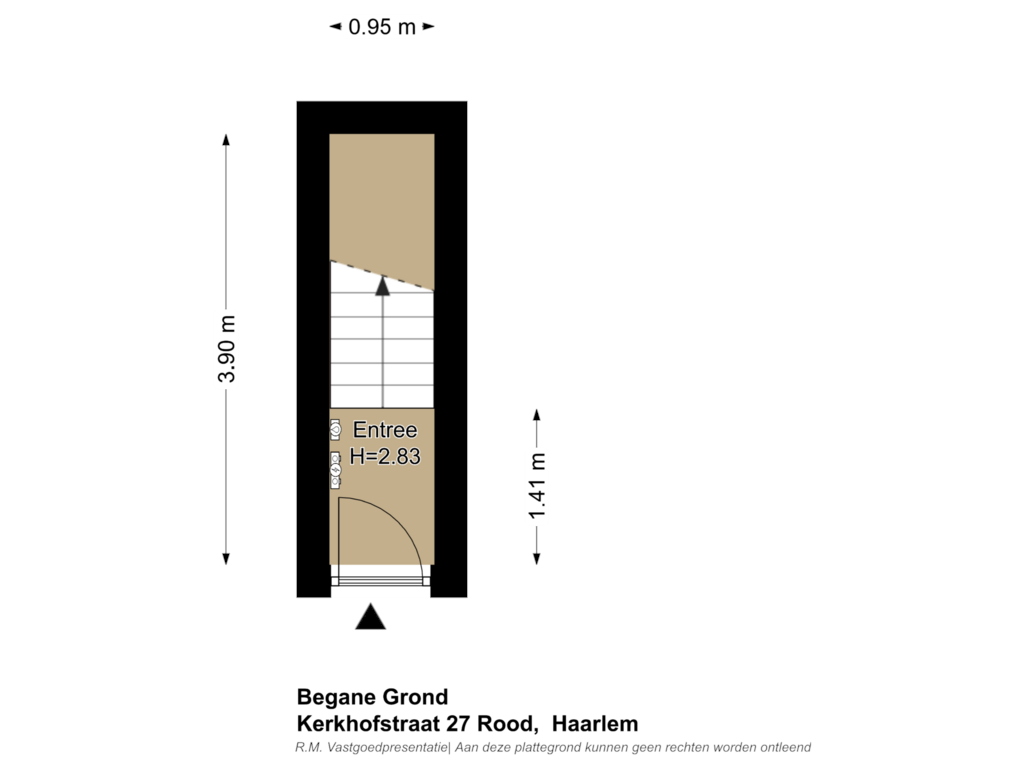 Bekijk plattegrond van Begane Grond van Kerkhofstraat 27-RD