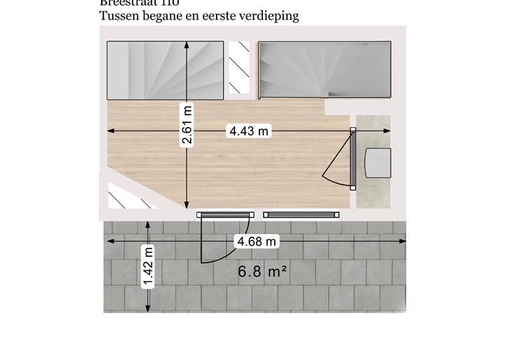 Bekijk foto 17 van Dwars Koornbrugsteeg 7