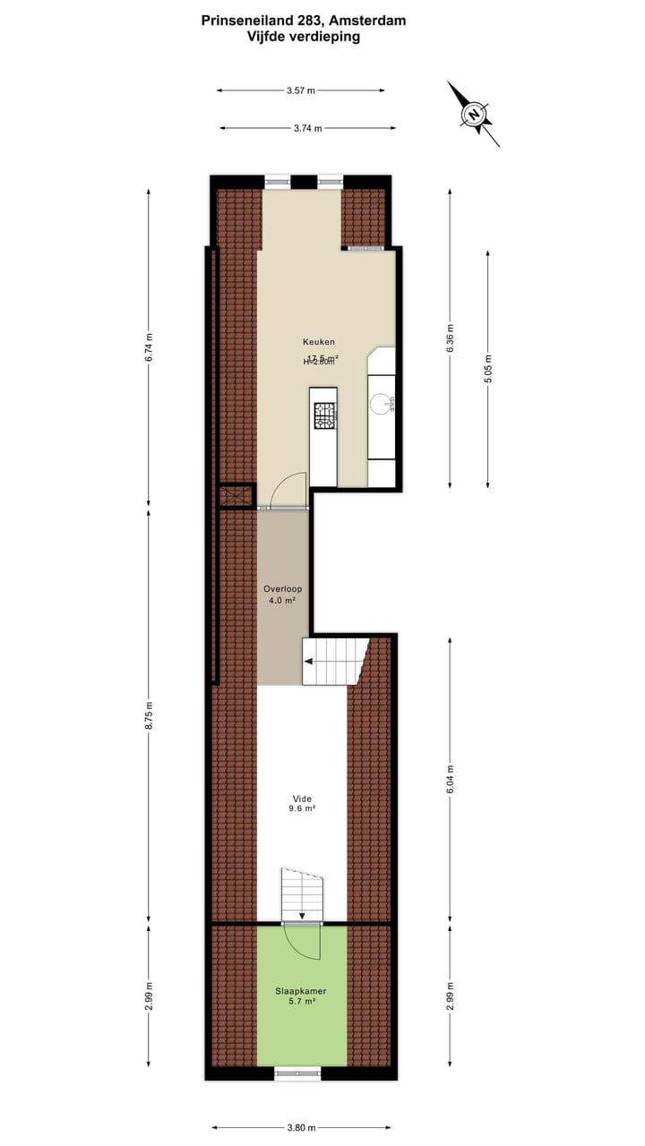 Foto 25 van Prinseneiland 283