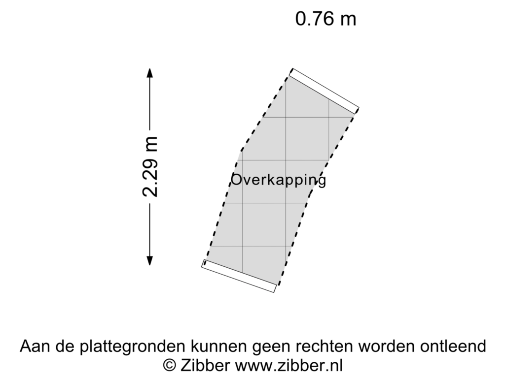 View floorplan of Overkapping of Fjord 82