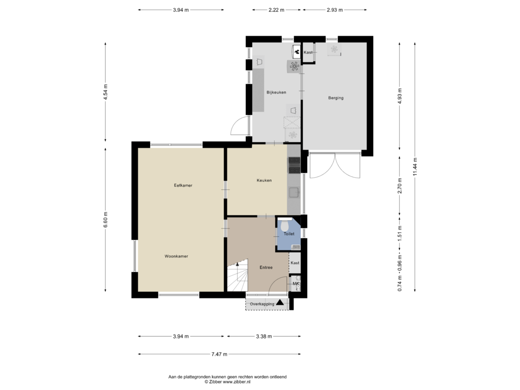 Bekijk plattegrond van Begane grond van Van Esserenstraat 27