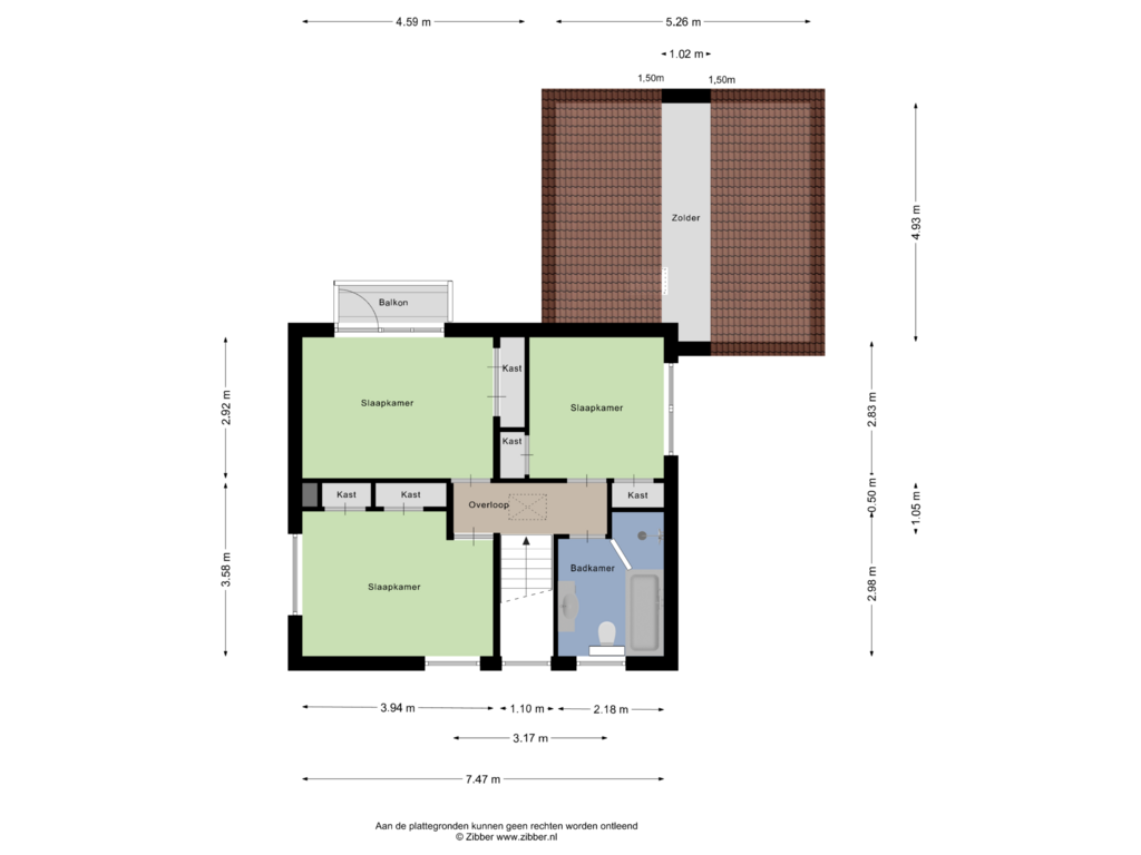 Bekijk plattegrond van Eerste verdieping van Van Esserenstraat 27