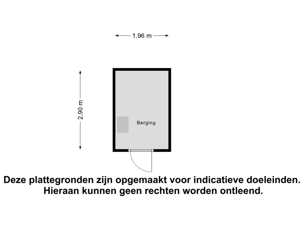 Bekijk plattegrond van Berging van De Sterreschans 1-C