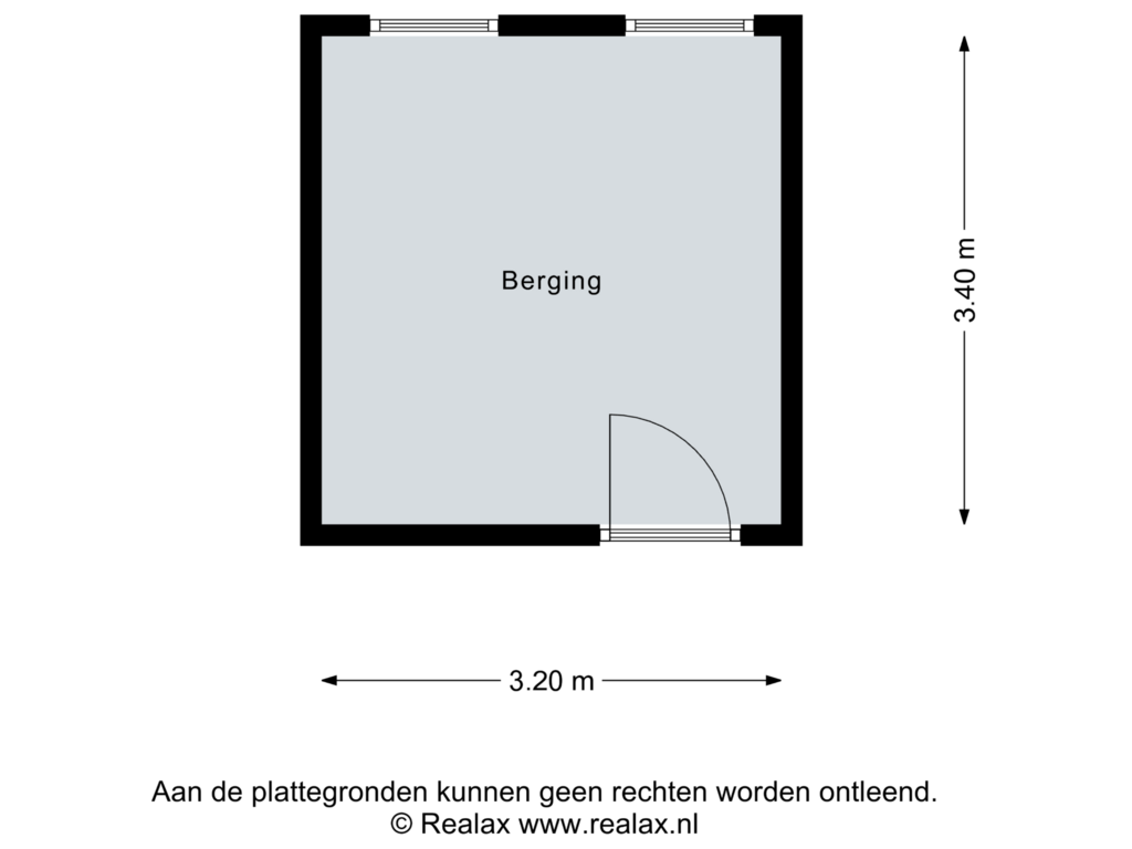 Bekijk plattegrond van Berging van Henriëtte Roland Holsthof 46