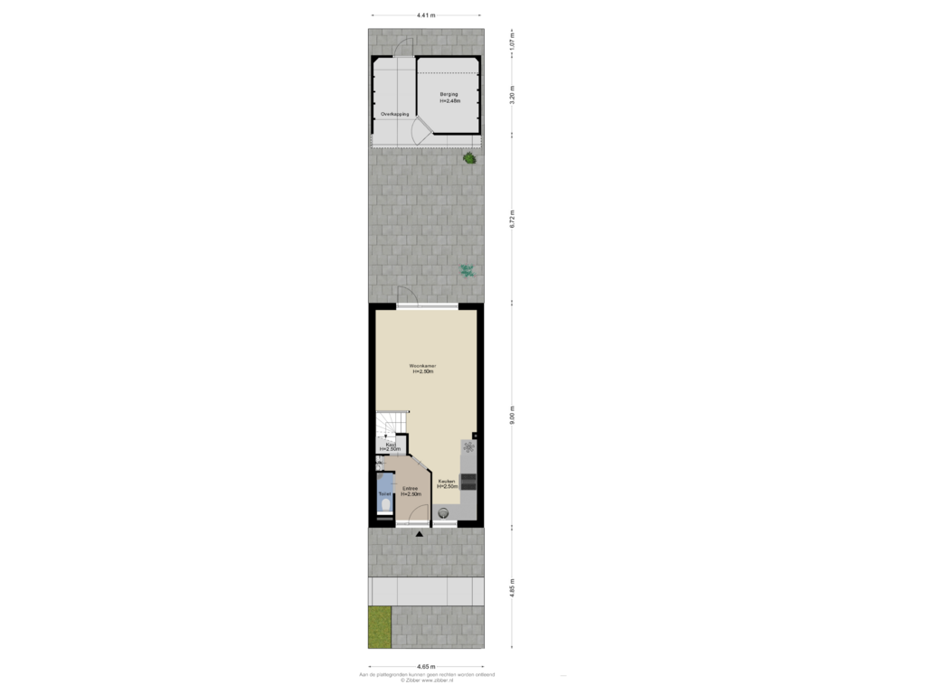 Bekijk plattegrond van Begane grond _Tuin van Corneillestraat 26