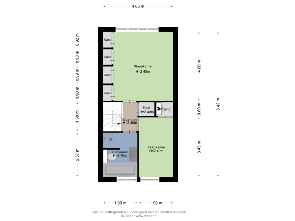 Bekijk plattegrond van Eerste verdieping van Corneillestraat 26