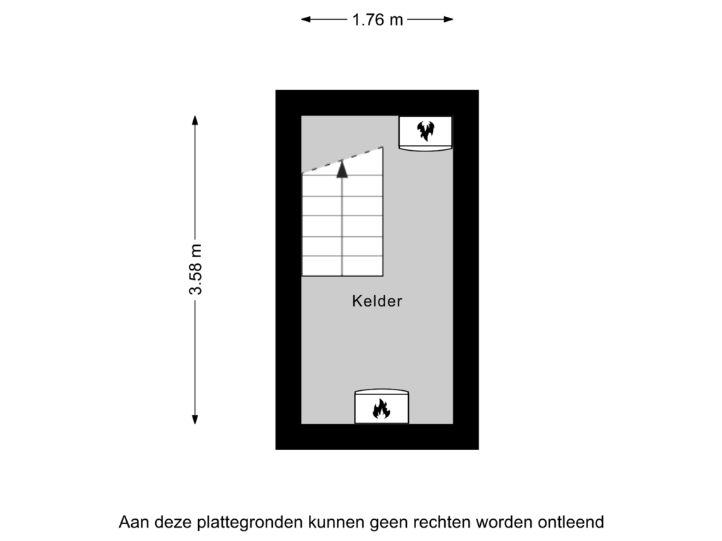 Bekijk plattegrond van Kelder van De Pegstukken 22