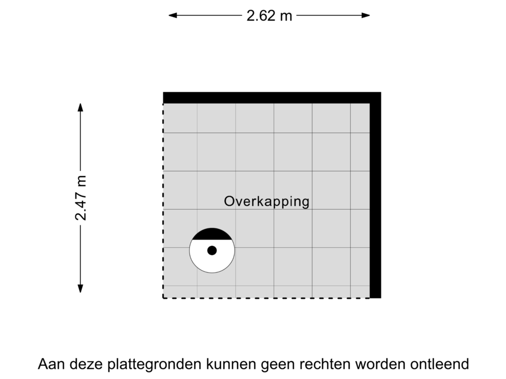 Bekijk plattegrond van Overkapping van De Pegstukken 22