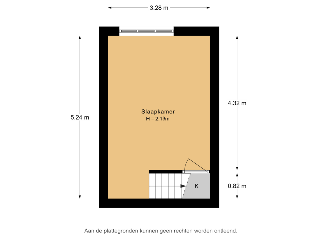 View floorplan of Souterrain of Nolensstraat 49-A