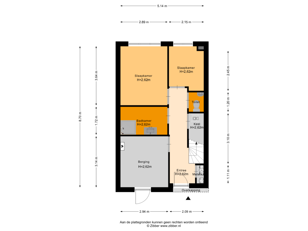 View floorplan of Begane Grond of Aardmansberg 29