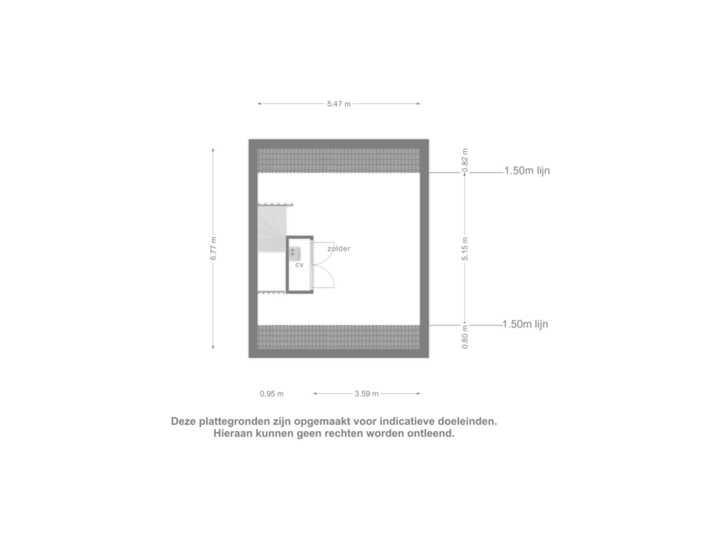 Bekijk plattegrond van Zolder van Haver 54