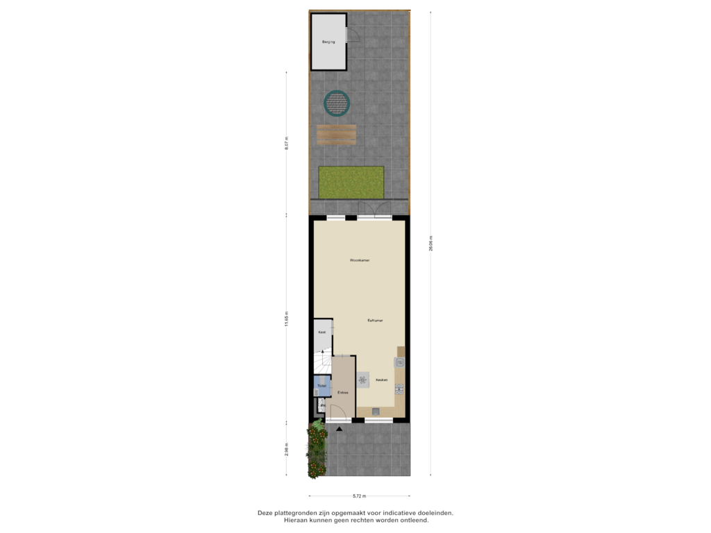 Bekijk plattegrond van Begane Grond_Tuin van Tenerife 8