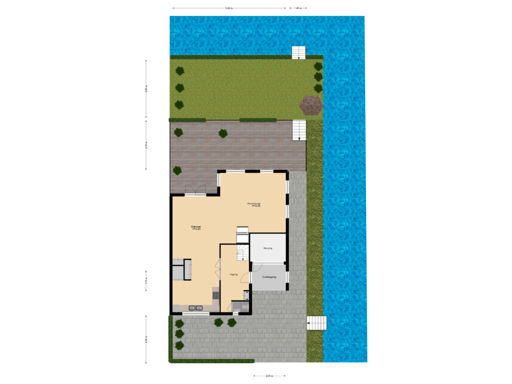 View floorplan of Tuin of Randveen 2