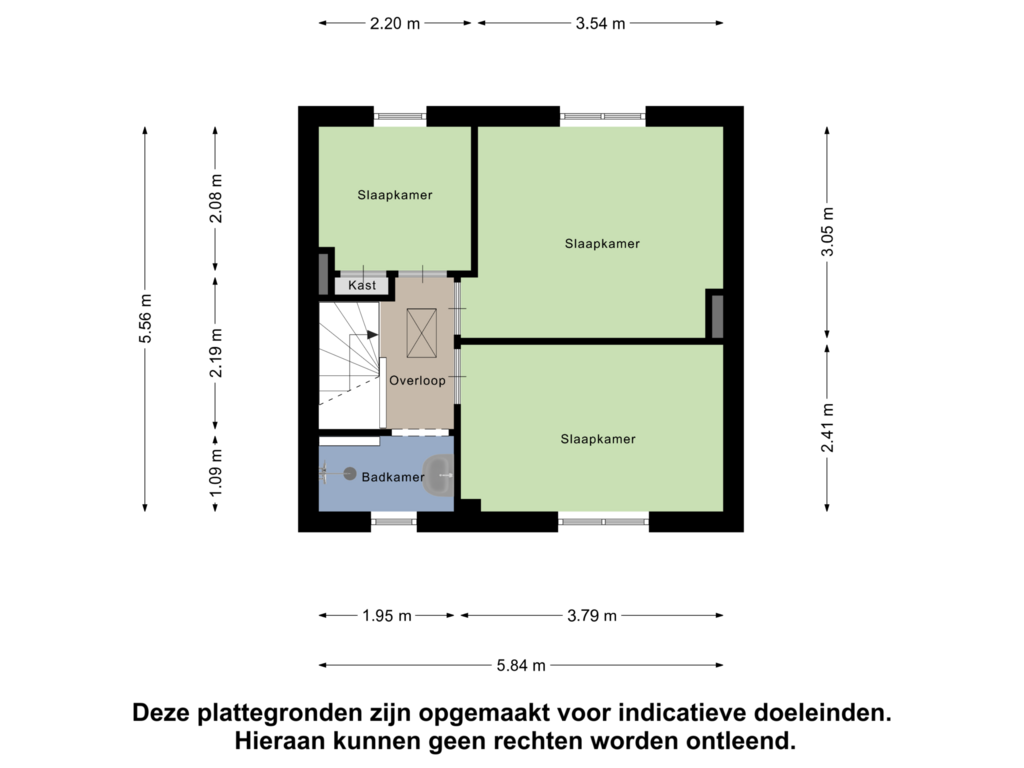 Bekijk plattegrond van Eerste Verdieping van Graaf Engelbrechtstraat 42