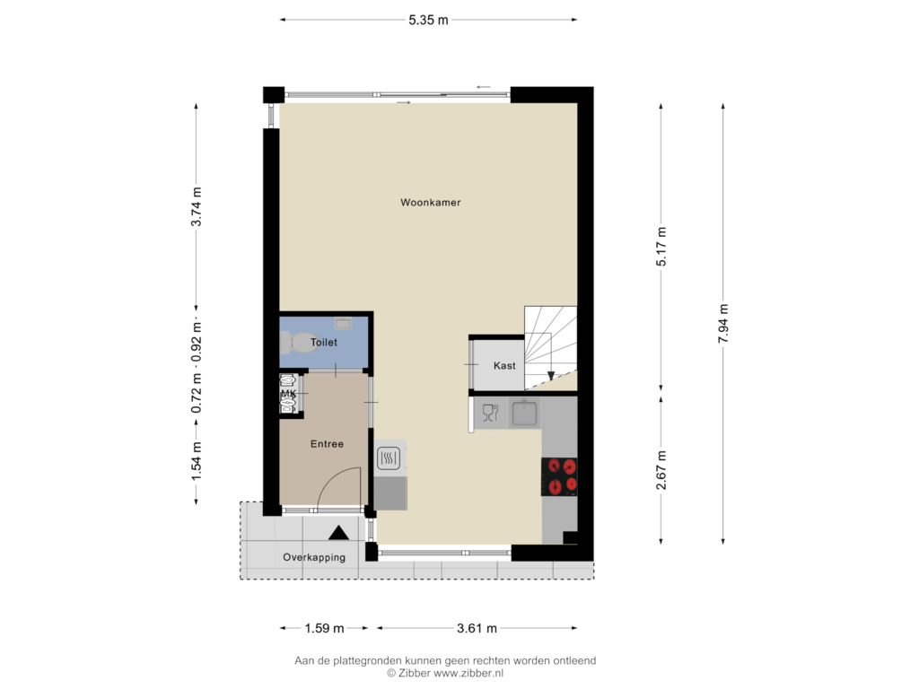 Bekijk plattegrond van Begane Grond van Sodalietdreef 13