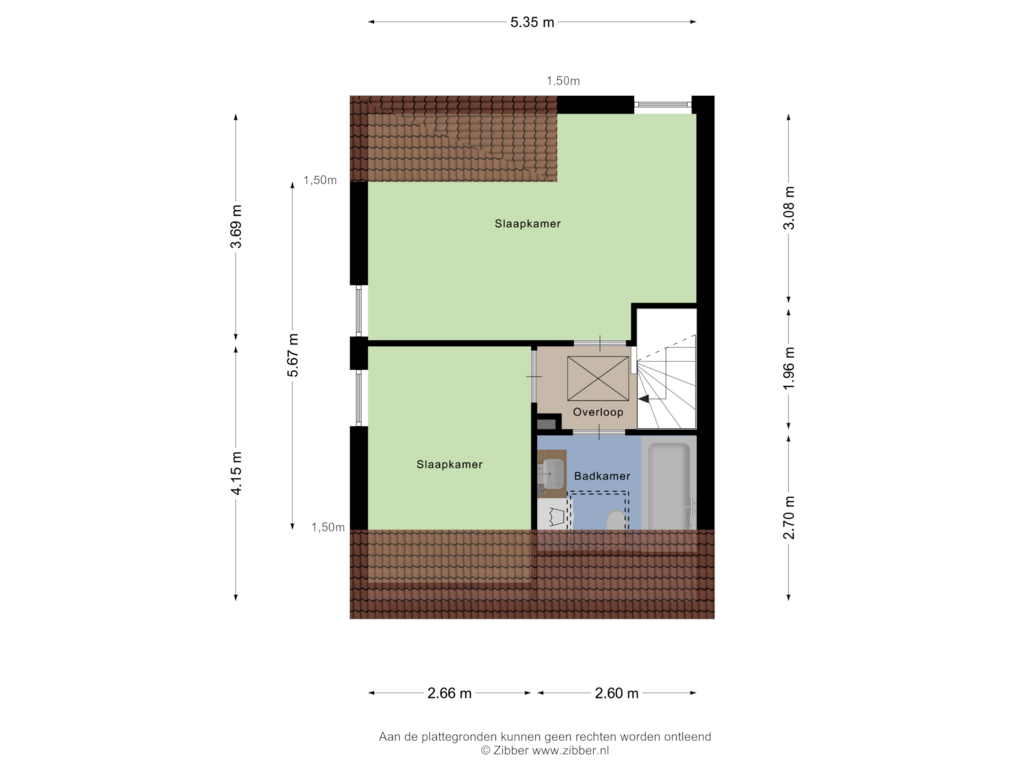 Bekijk plattegrond van Eerste Verdieping van Sodalietdreef 13