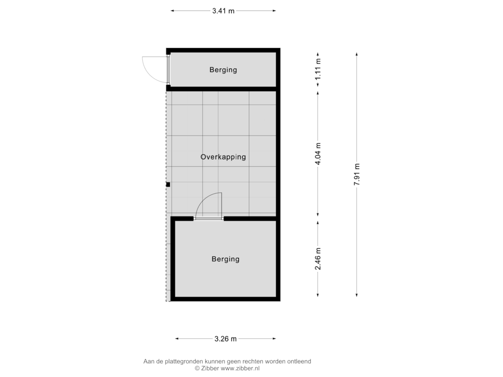 Bekijk plattegrond van Berging van Sodalietdreef 13