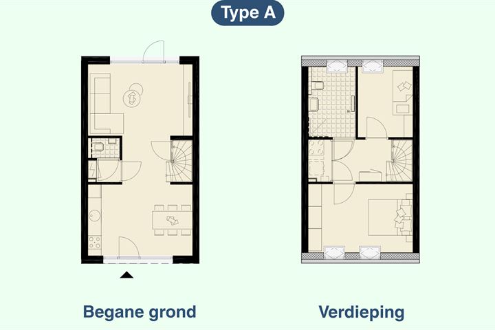 Bekijk foto 2 van Rijwoning (Type A) (Bouwnr. 8)