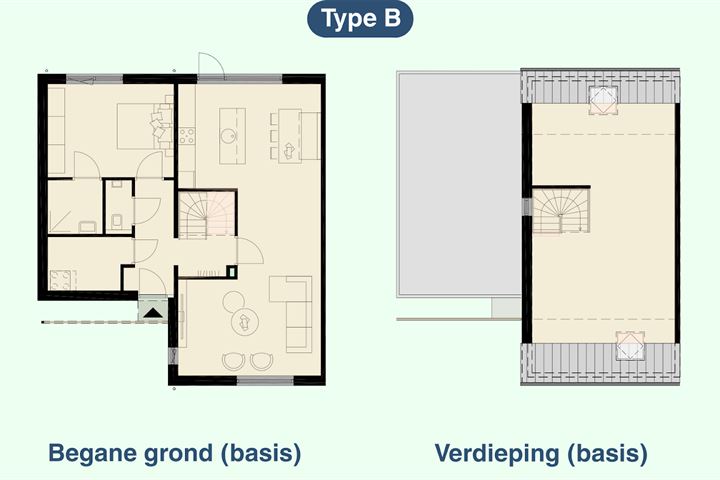 Bekijk foto 2 van Twee-onder-één kap/vrijstaand geschakeld (Bouwnr. 3)