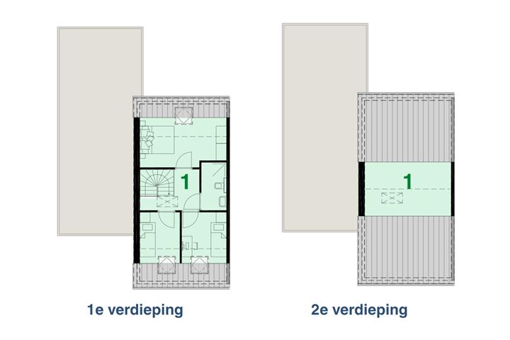 Bekijk foto 3 van Twee-onder-één kap/vrijstaand geschakeld (Bouwnr. 3)