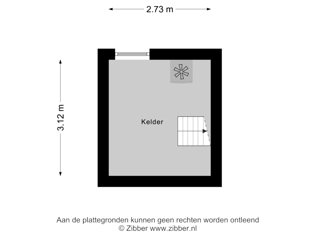 Bekijk plattegrond van Kelder van Needseweg 21