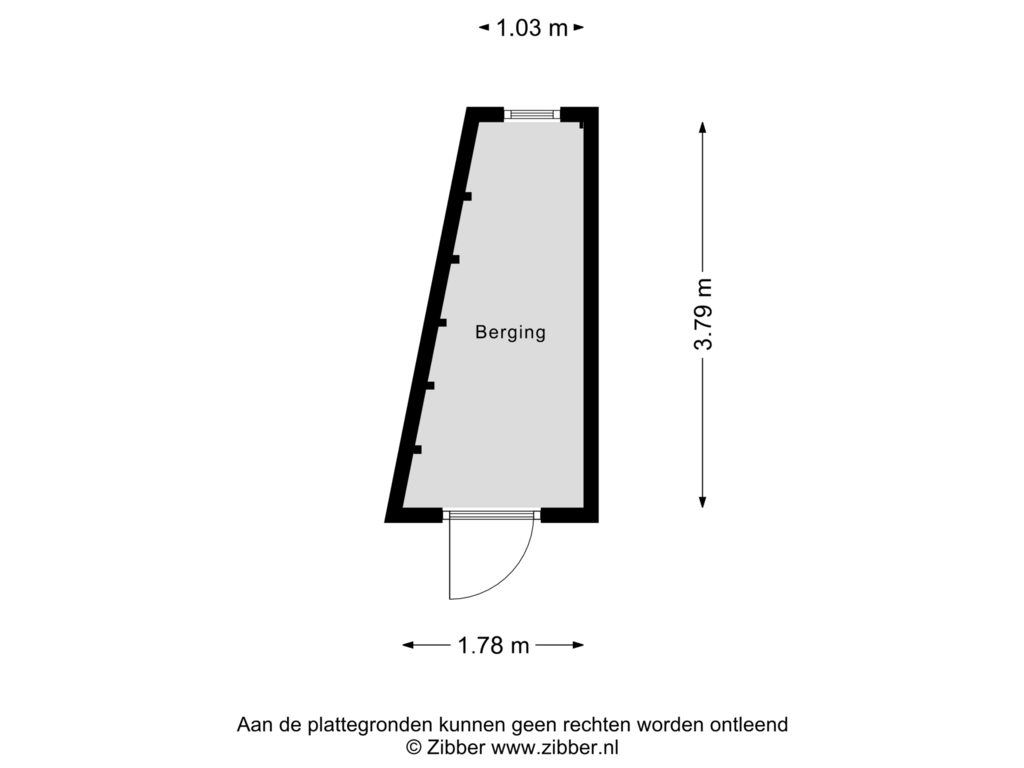 Bekijk plattegrond van Berging van De Elizabeth Hoeve 14