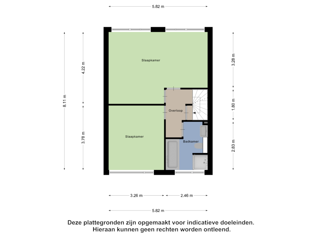 Bekijk plattegrond van Eerste Verdieping van Korvetpad 7