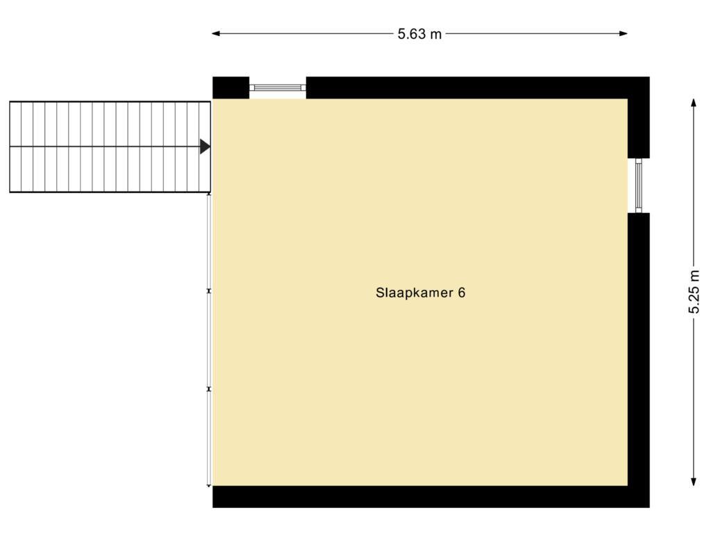 Bekijk plattegrond van Eerste verdieping (deel 1) van Oshaarseweg 43