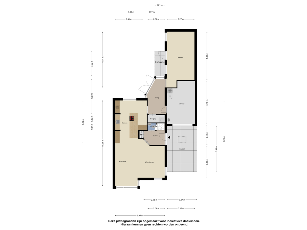 Bekijk plattegrond van Begane Grond van Sint Jansbloem 11