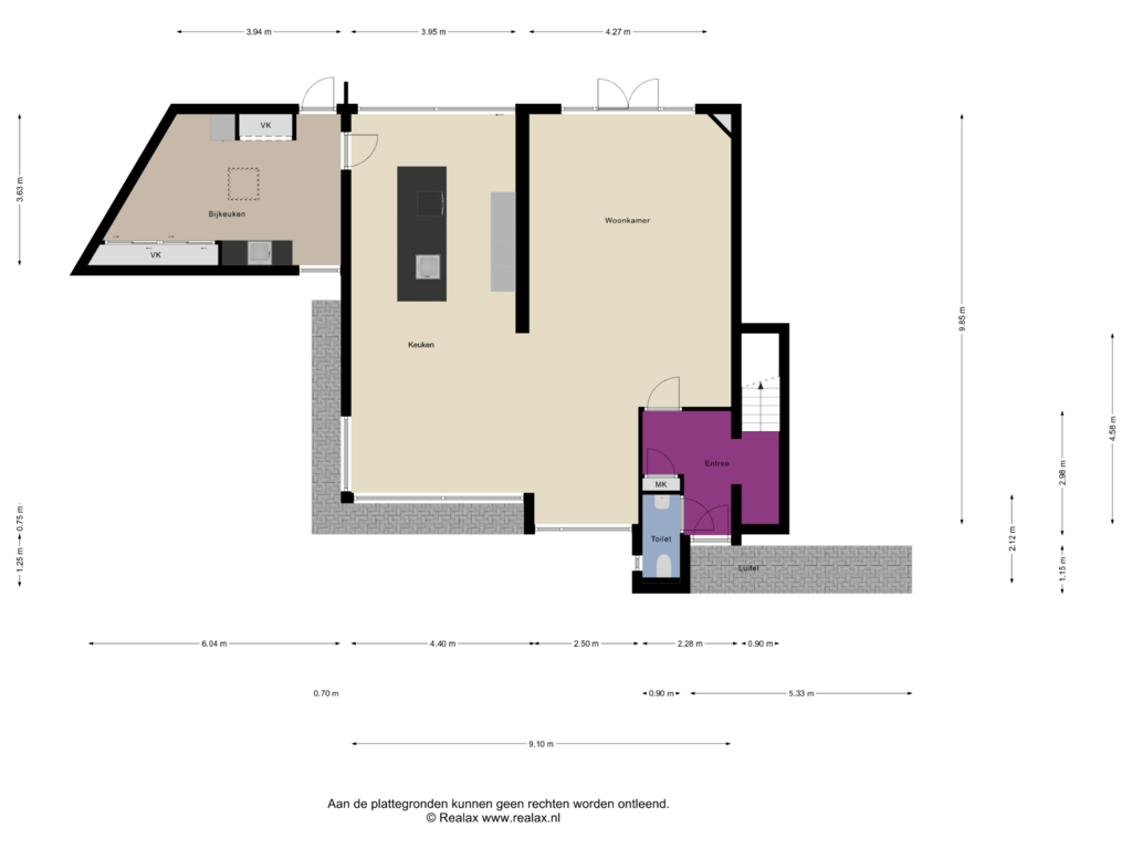 Bekijk plattegrond van Begane grond van Engelse Schans 31