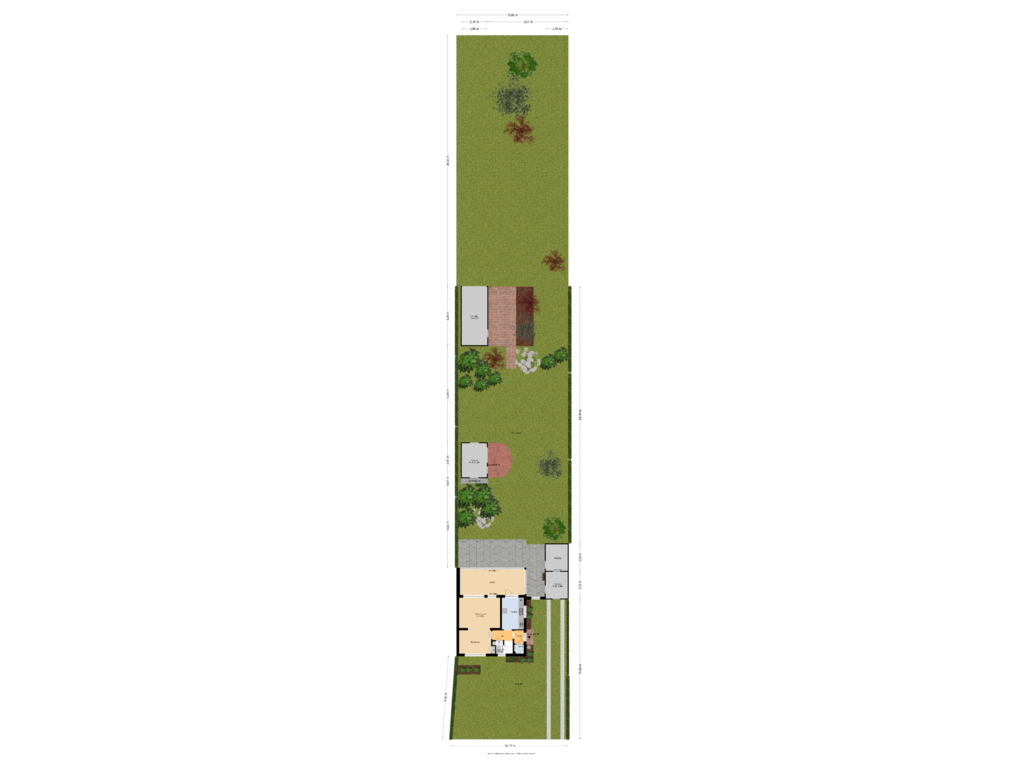 View floorplan of Situatie of Otterloseweg 22