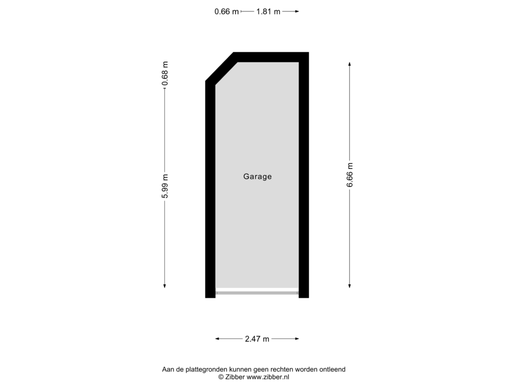 Bekijk plattegrond van Garage van Aak 11-C