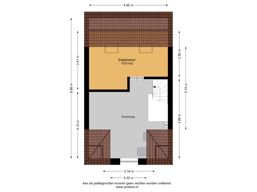 Bekijk plattegrond van 2e Verdieping van Valeriaan 3