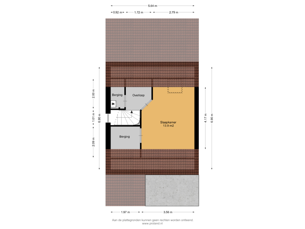 View floorplan of 2e Verdieping of Toermalijndreef 112