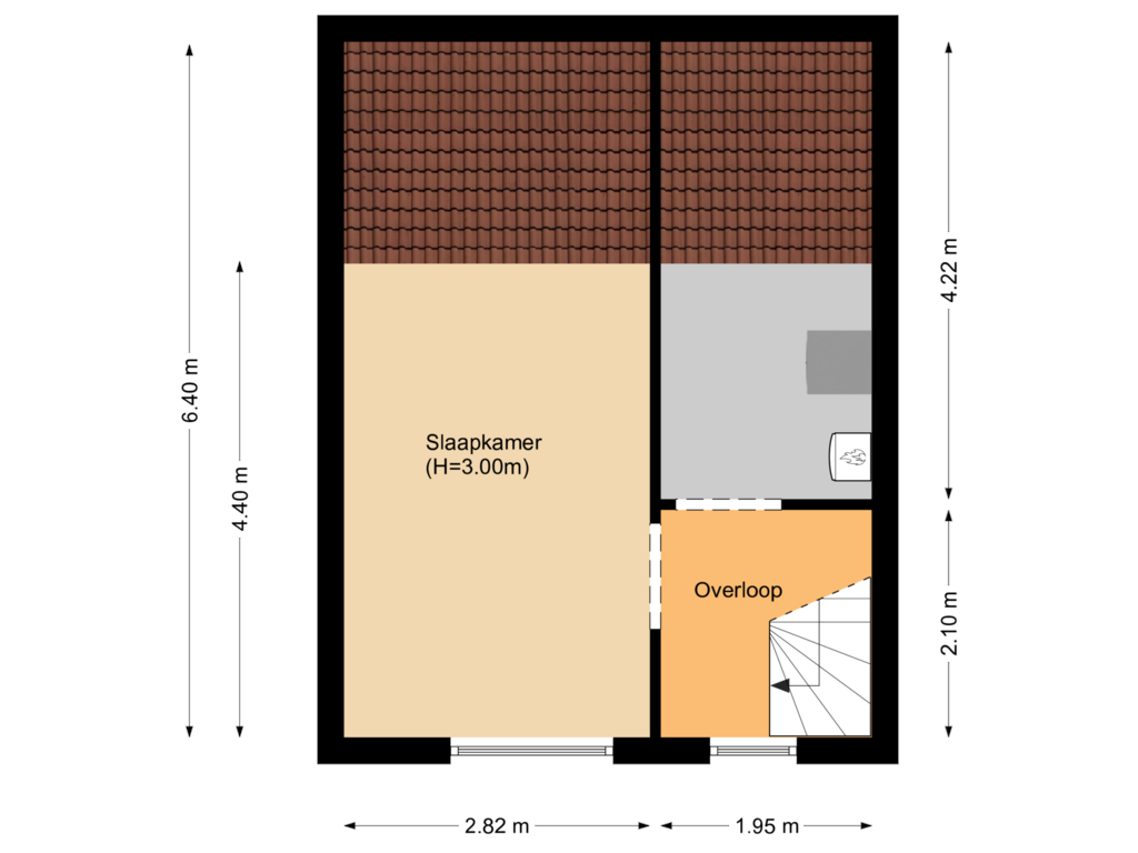 Bekijk plattegrond van Floor 2 van De Wieken 62