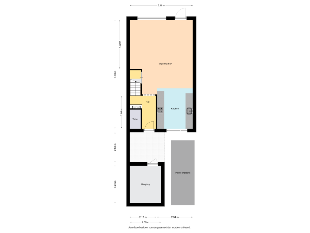 Bekijk plattegrond van Begane grond van Koenenlaan 21