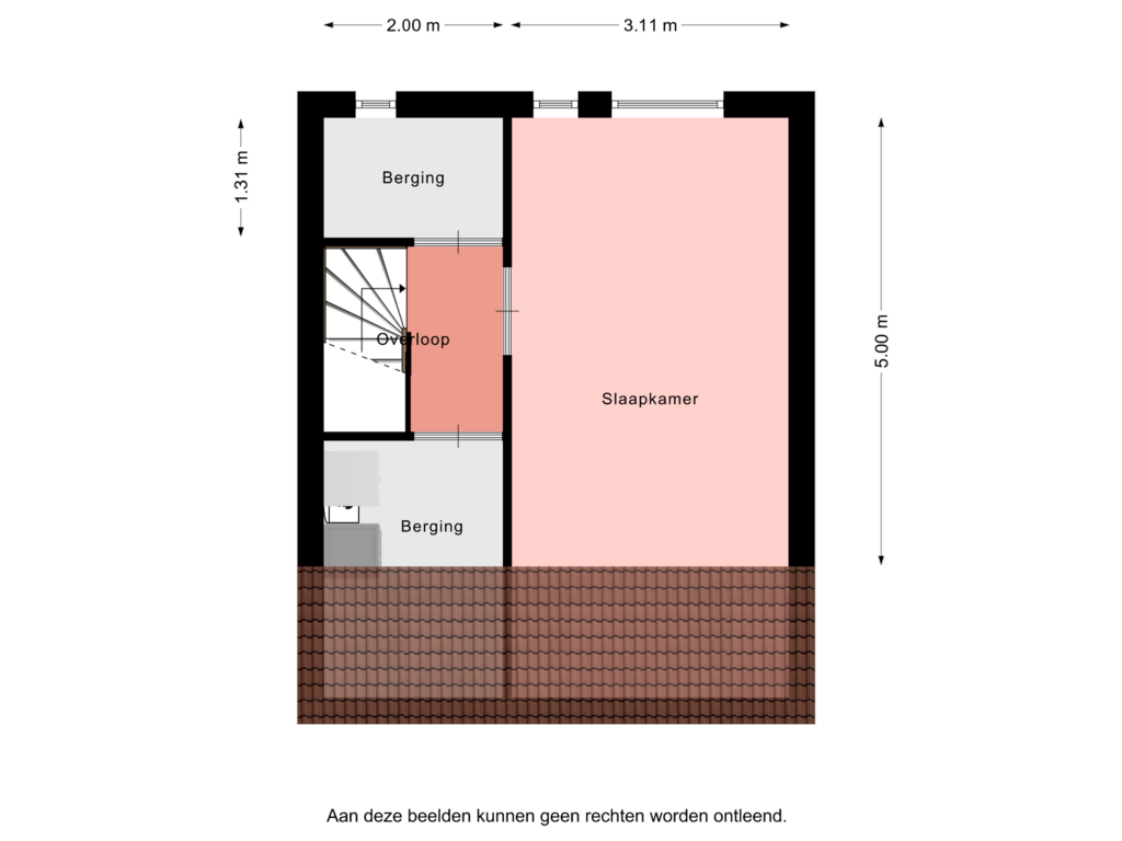 Bekijk plattegrond van Tweede Verdieping van Koenenlaan 21