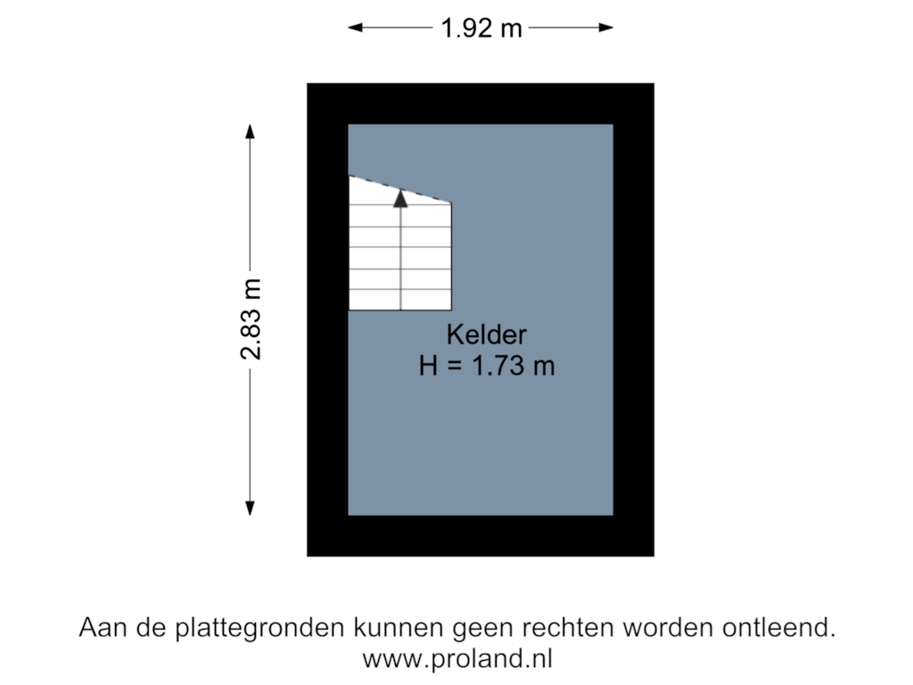 Bekijk plattegrond van Kelder van Tulpstraat 9