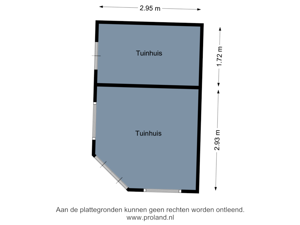 Bekijk plattegrond van Tuinhuis van Tulpstraat 9