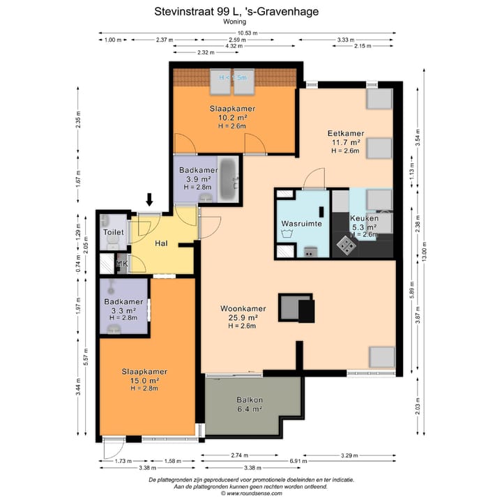 Foto 49 van Stevinstraat 99-L