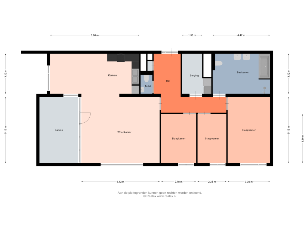 Bekijk plattegrond van Verdieping van Molenstaete 7