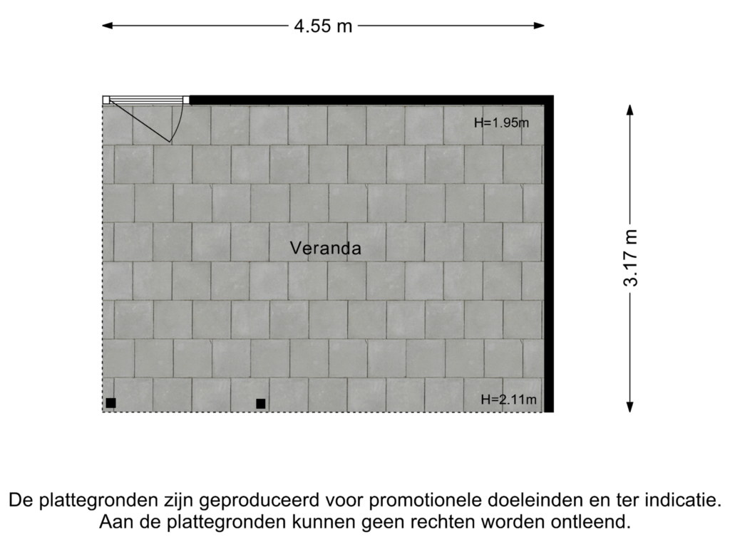 Bekijk plattegrond van Veranda van Wantsnijdershoeve 3