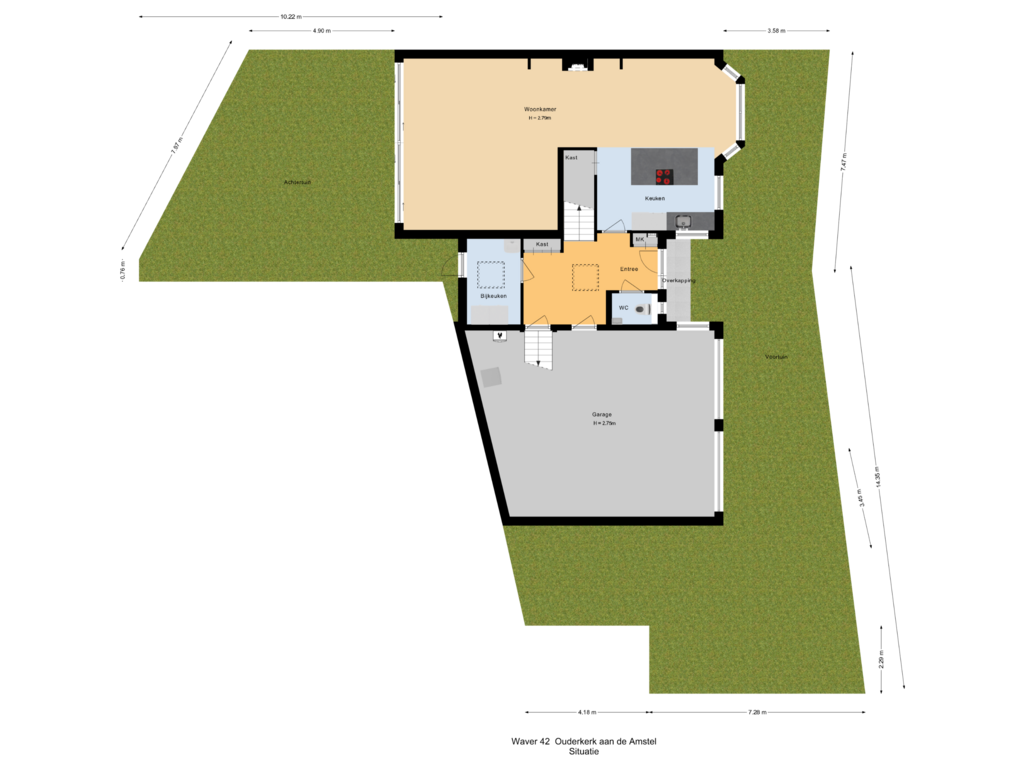 Bekijk plattegrond van Situatie van Waver 42