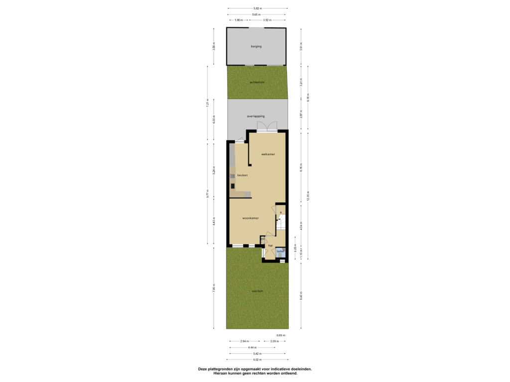 Bekijk plattegrond van Overzicht woning van De Doorn 50