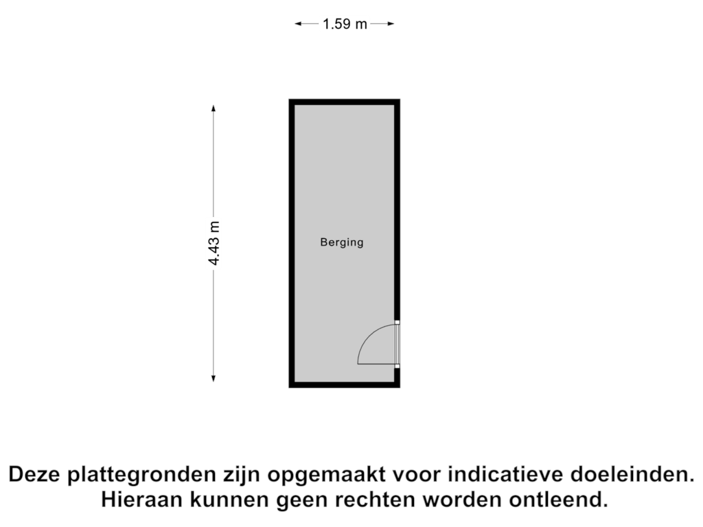 Bekijk plattegrond van Berging van Beukenlaan 2-C7