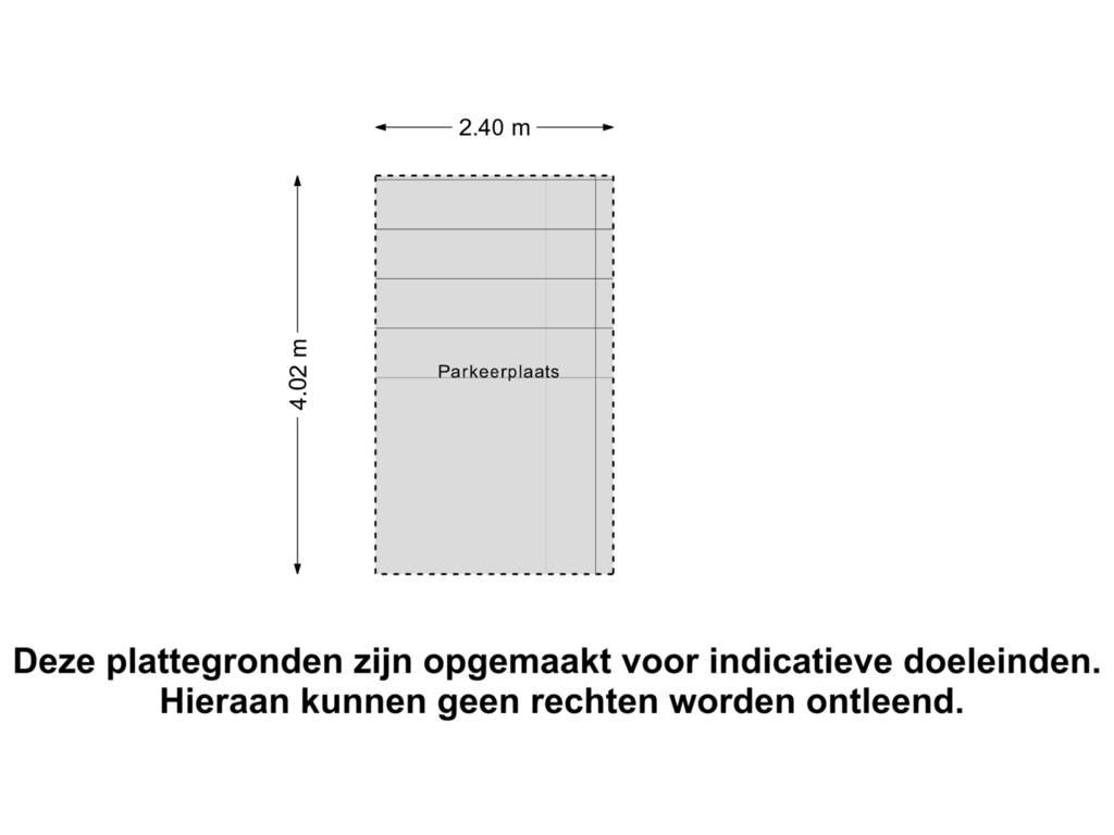 View floorplan of Parkeerplaats of Merweplein 5-36