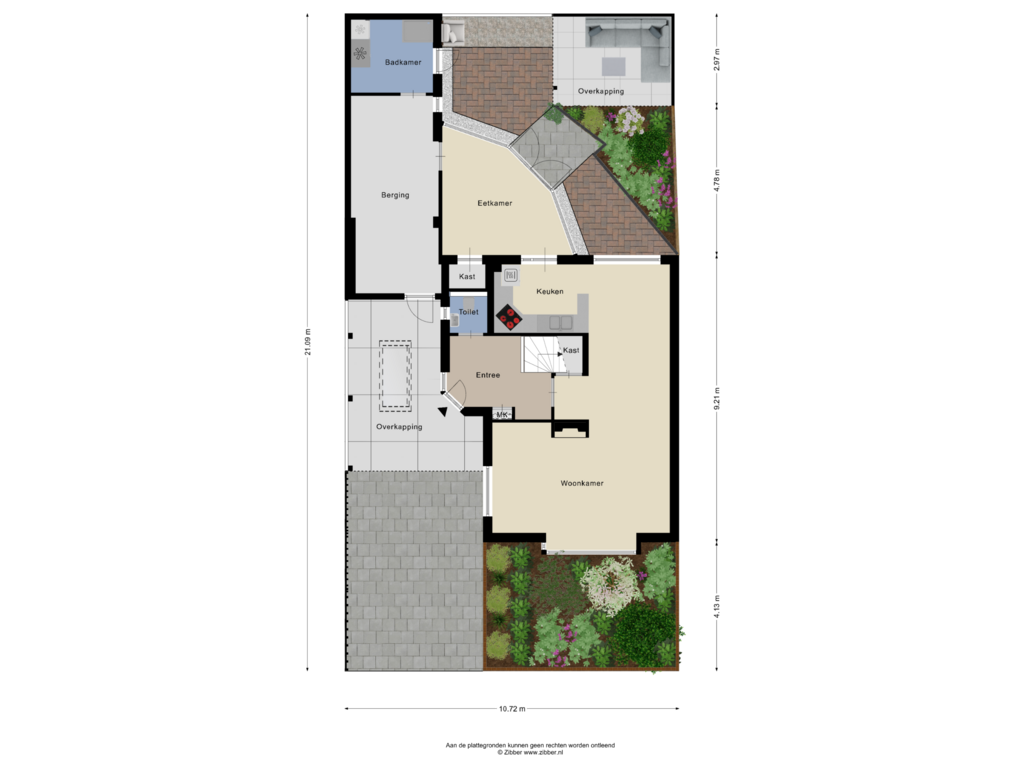 Bekijk plattegrond van Begane grond_tuin van Beemden 13