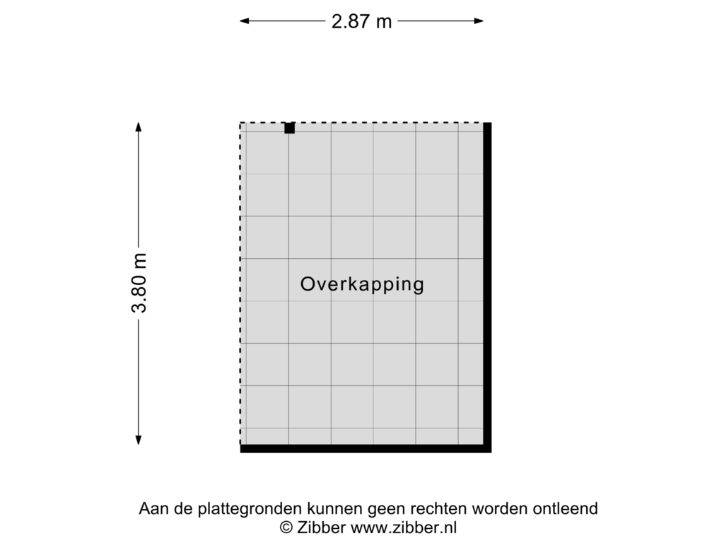 Bekijk plattegrond van Overkappiing van Beemden 13