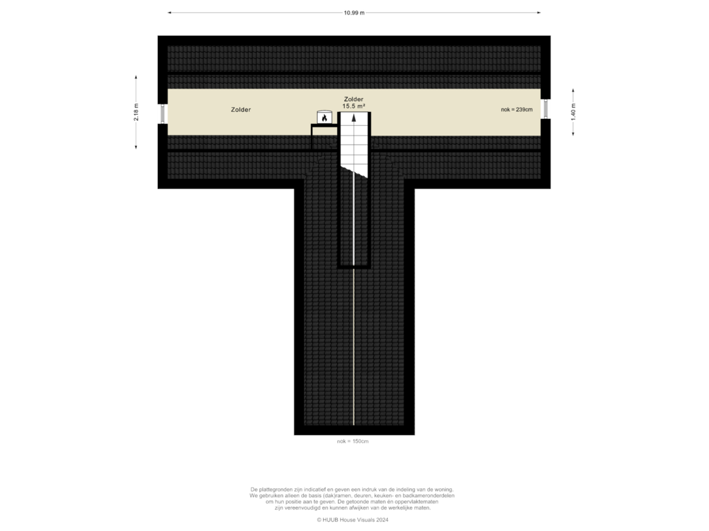 View floorplan of 2e Verdieping of Vita Novalaan 7